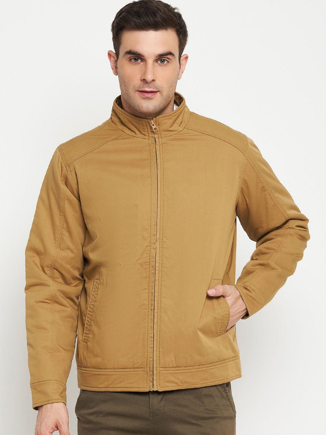 cantabil mock collar lightweight tailored jacket
