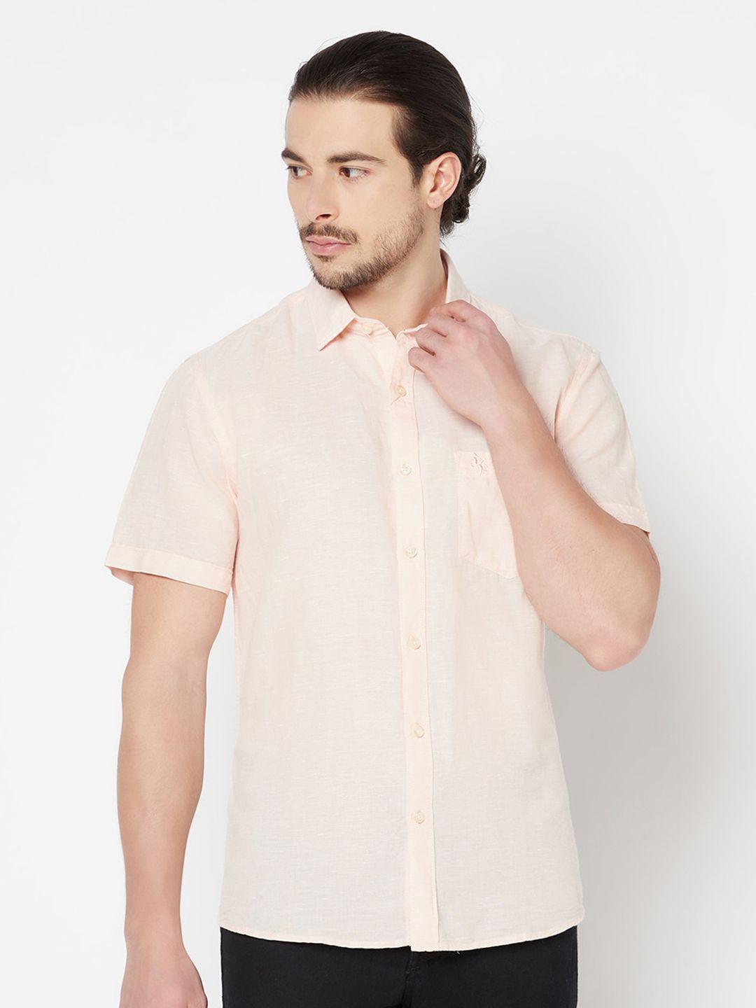 cantabil regular fit cotton casual shirt