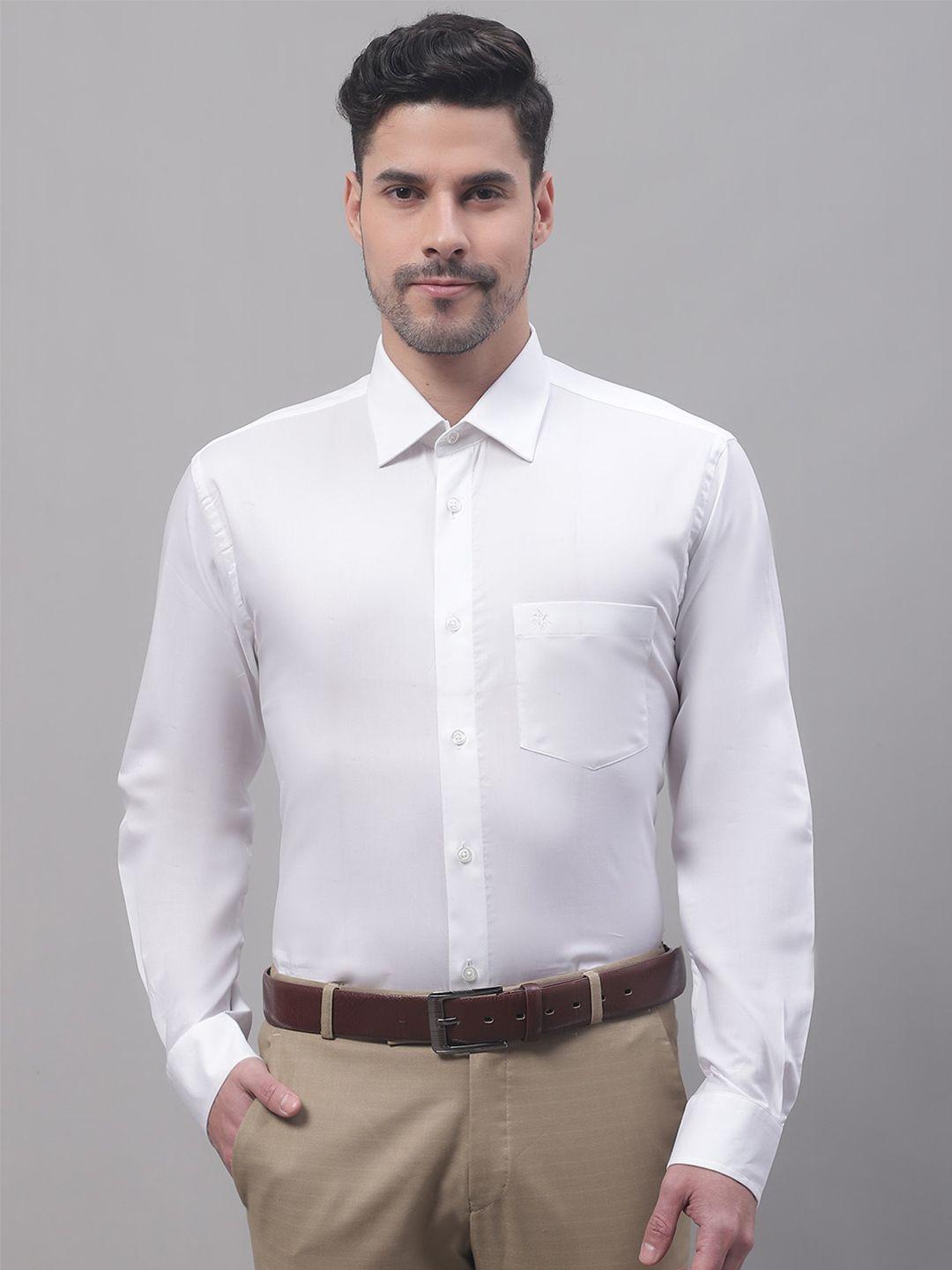 cantabil regular fit formal cotton shirt
