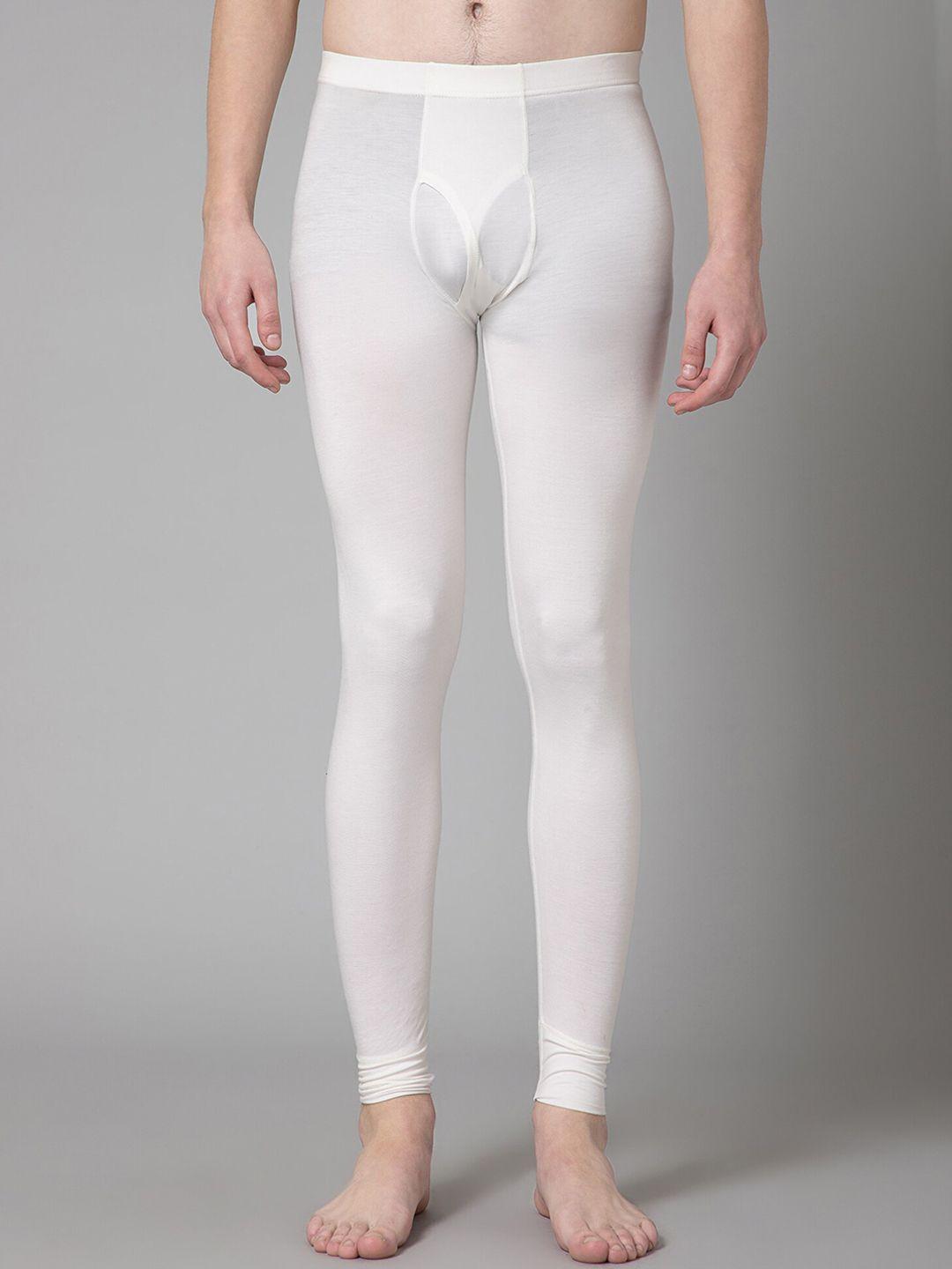 cantabil regular fit mid-rise thermal bottoms