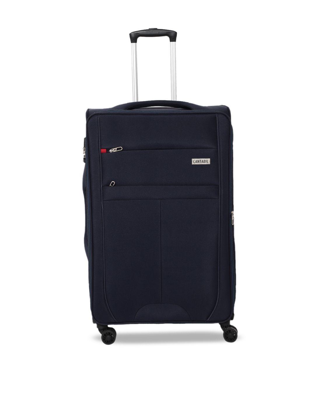 cantabil soft-sided large trolley suitcase