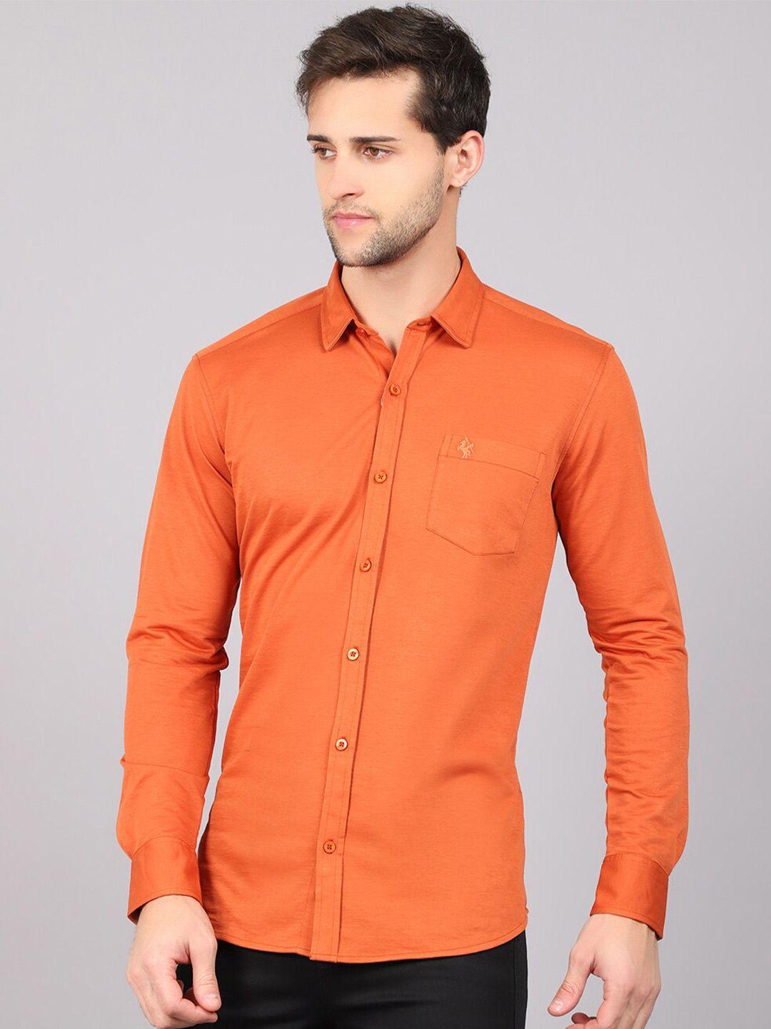 cantabil spread collar casual shirt