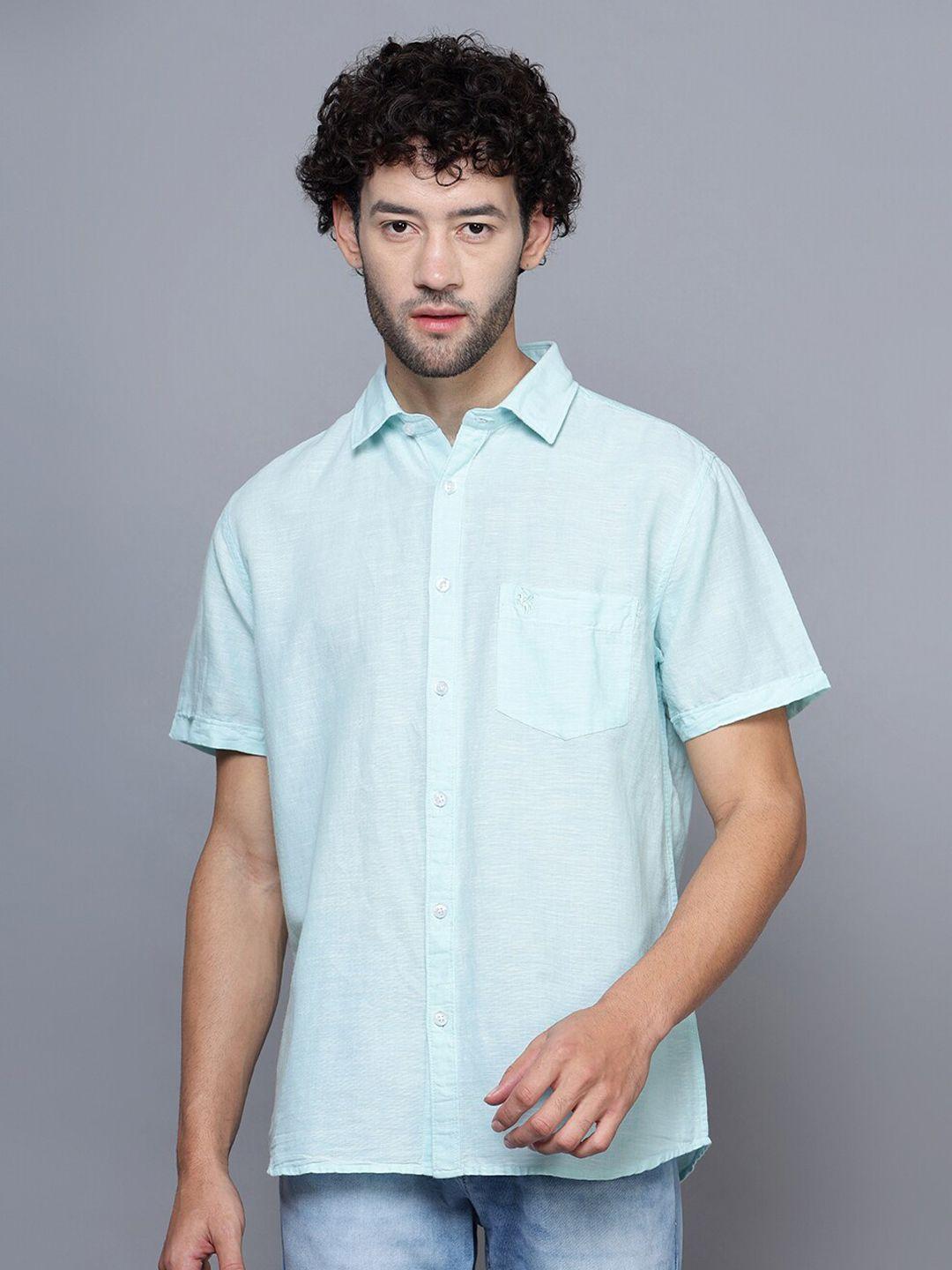 cantabil spread collar casual shirt