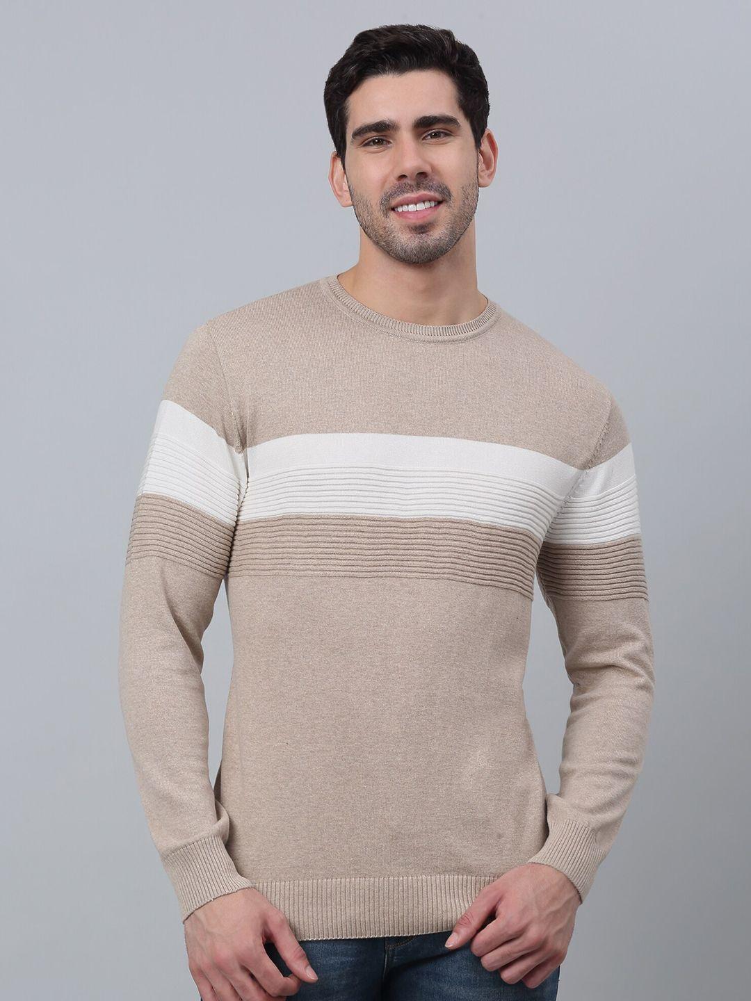 cantabil striped cotton pullover