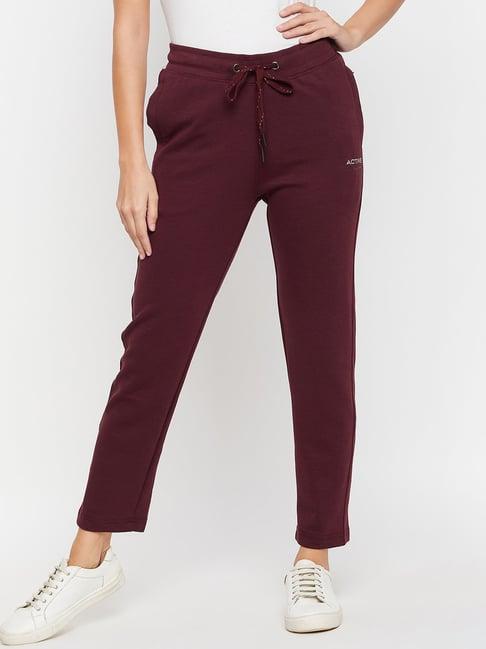 cantabil wine track pants