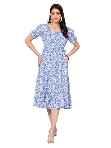 cantabil women printed blue print dress (ldrs00041_blueprint_l)