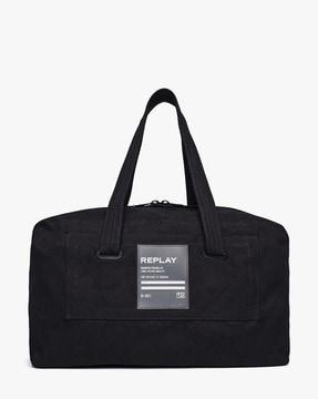 canvas zip-around duffel bag