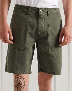 canvas fatigue city shorts