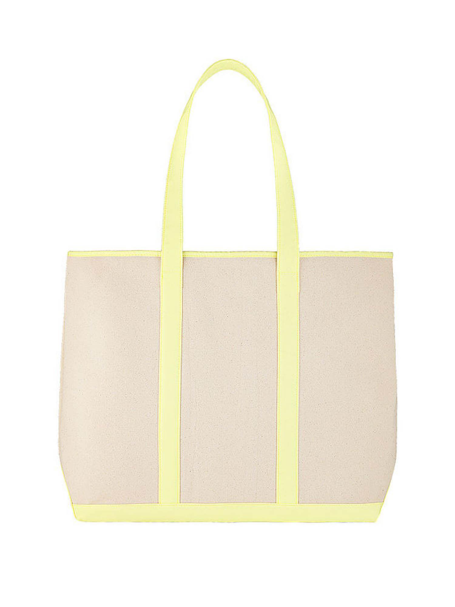 canvas large shopper tote