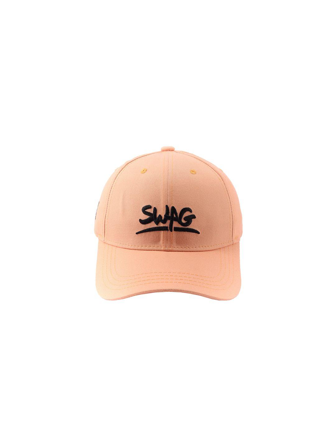 cap shap unisex orange embroidered baseball cap