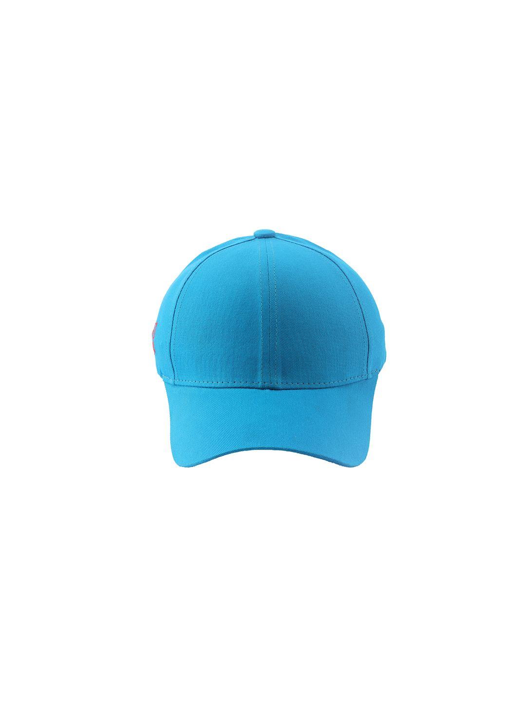 cap shap unisex turquoise blue solid baseball cap