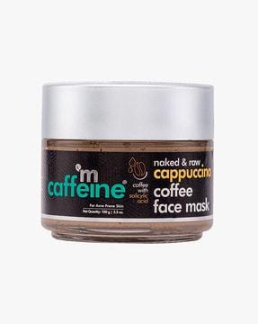 cappuccino coffee face mask