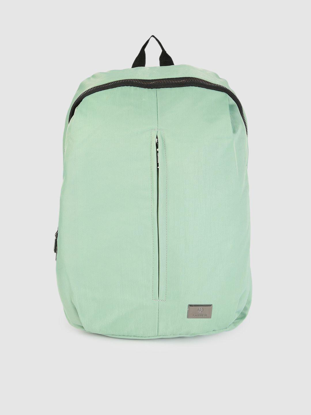caprese women green solid backpack