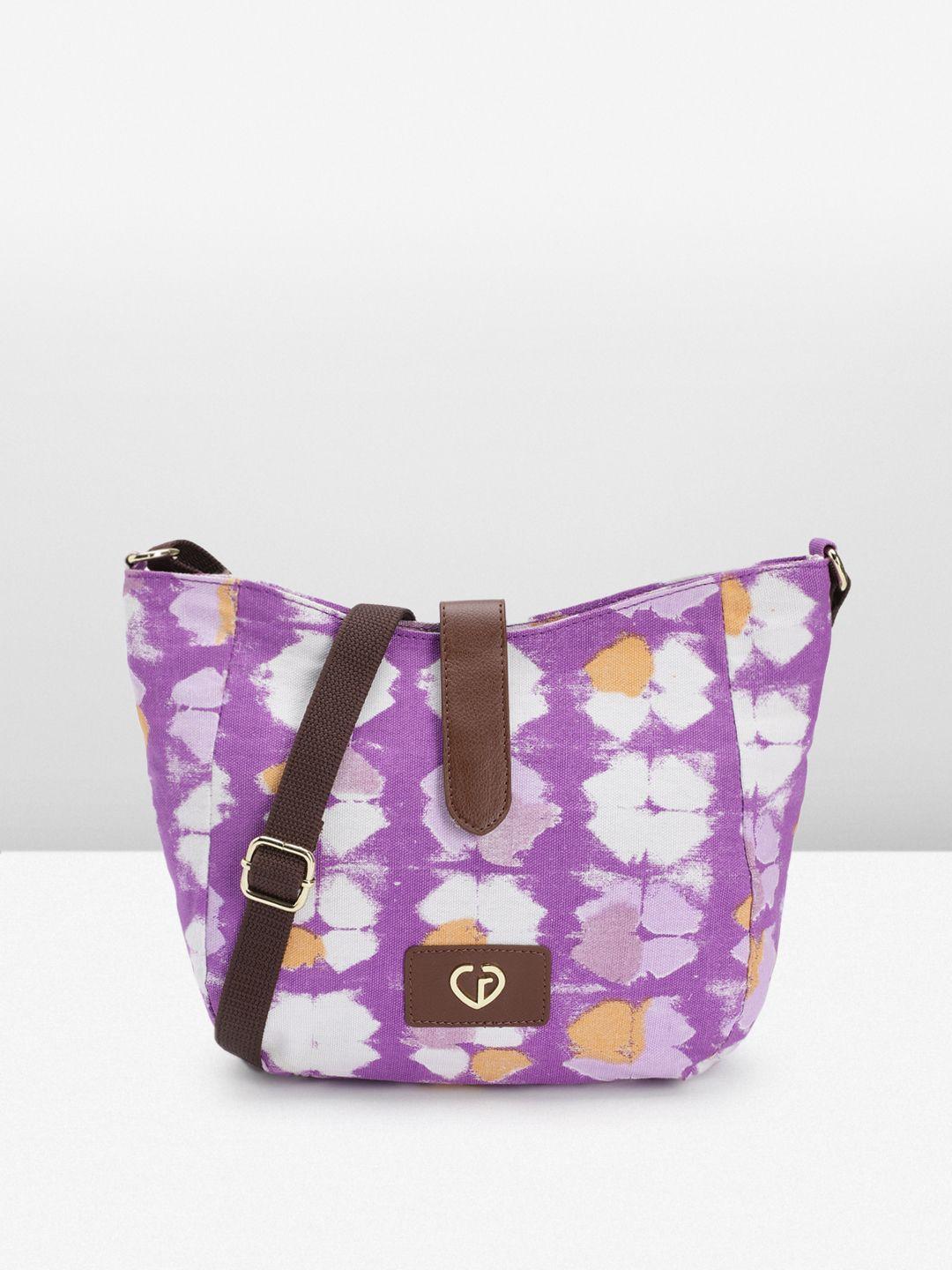 caprese abstract printed sling bag