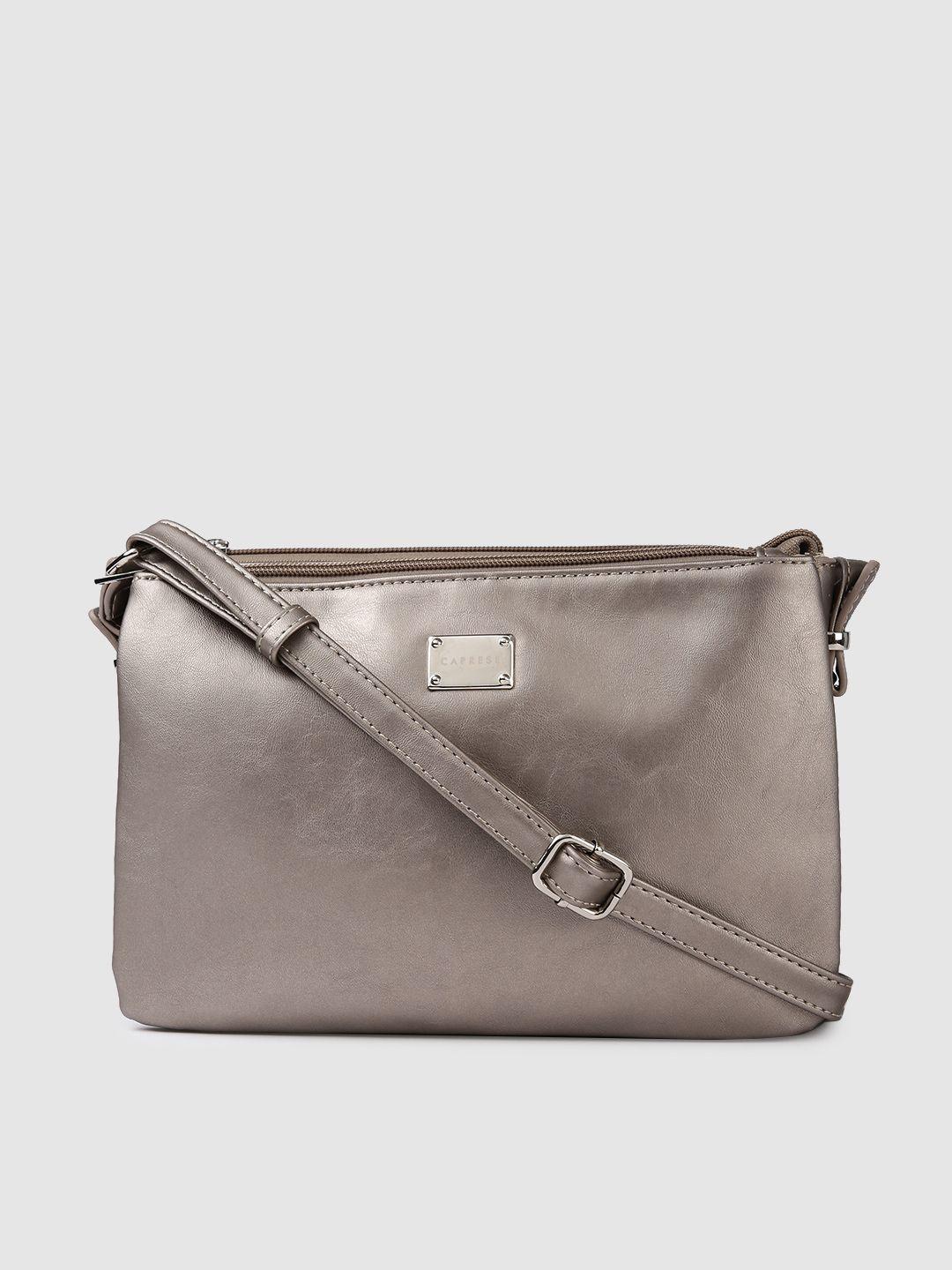 caprese bronze-toned solid sling bag