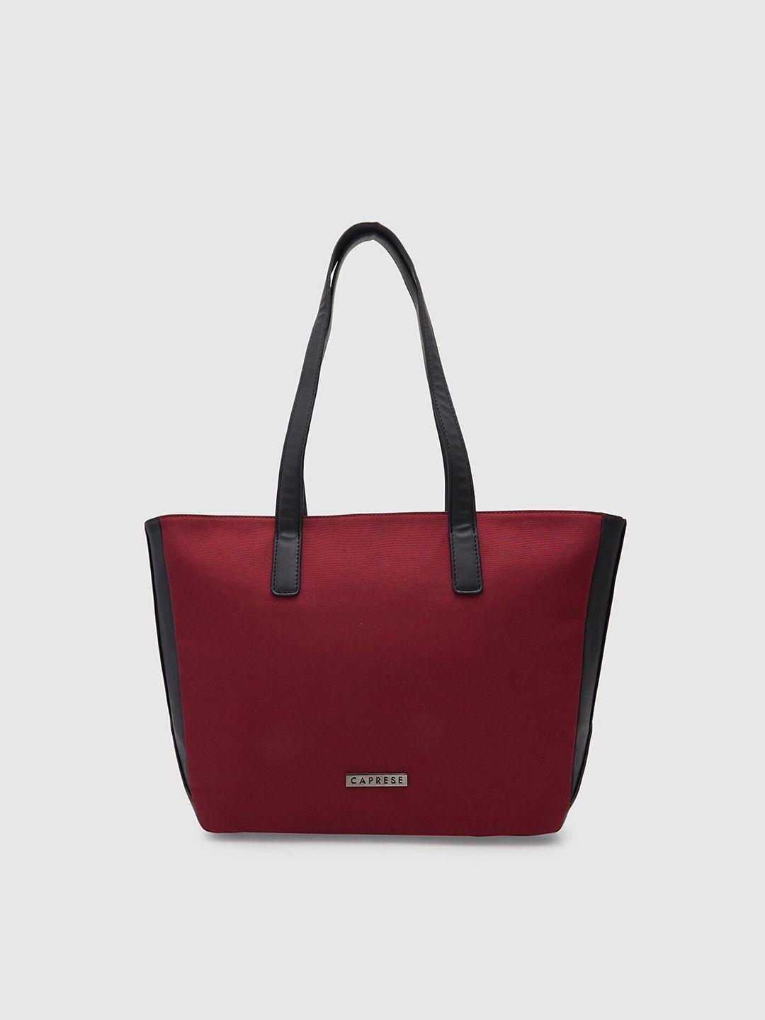 caprese colourblocked tote bag