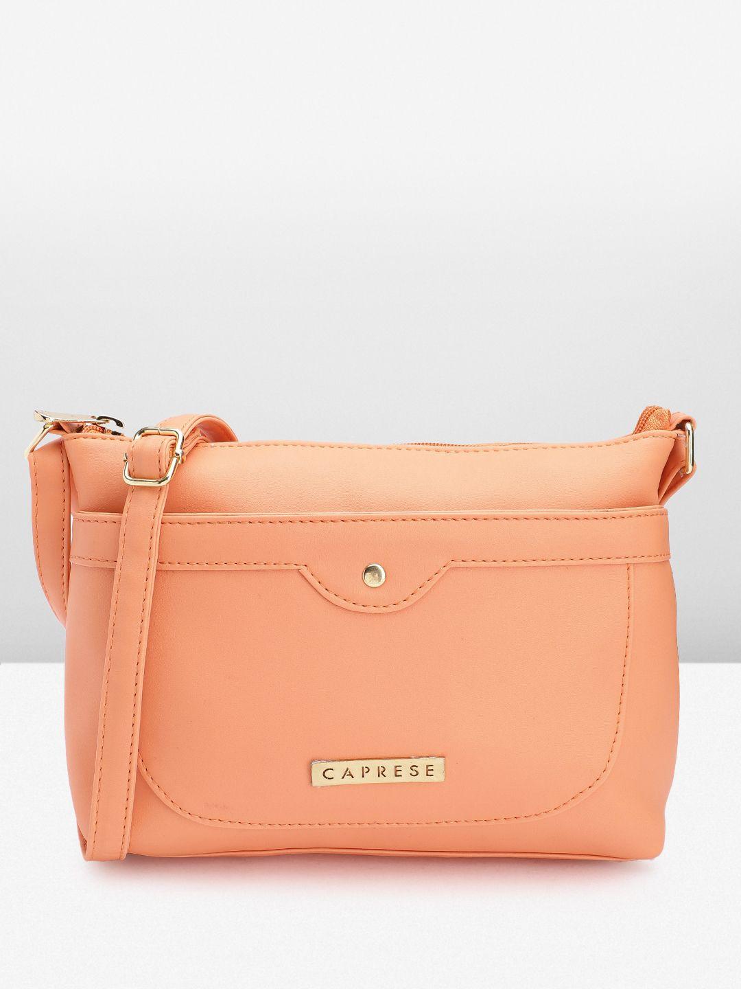 caprese structured sling bag