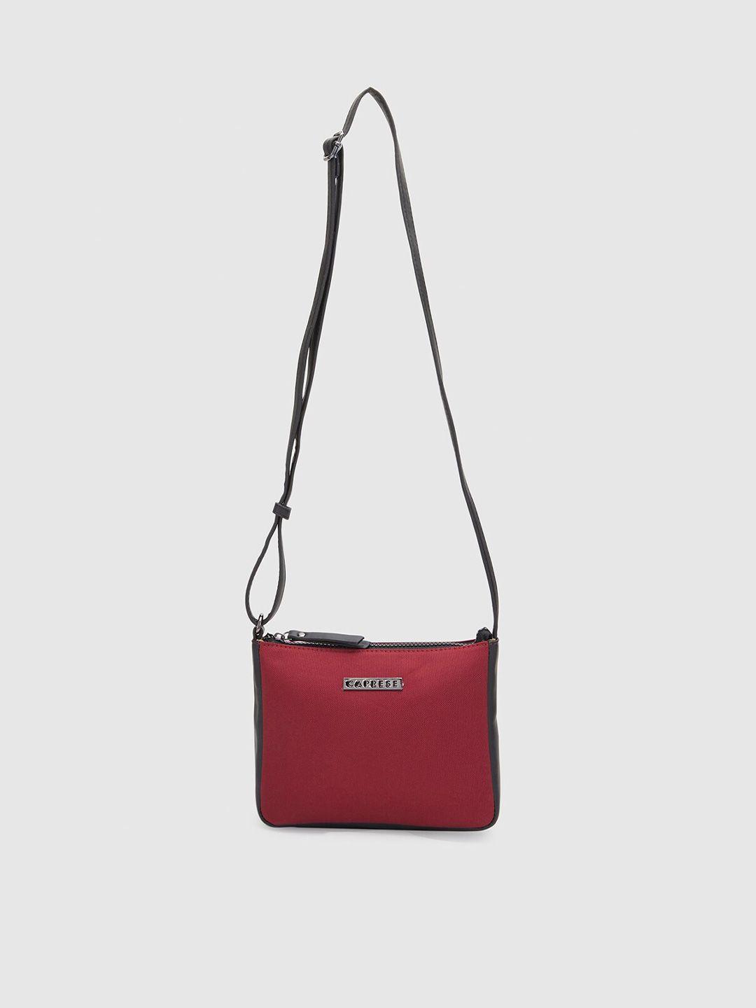 caprese structured small sling bag