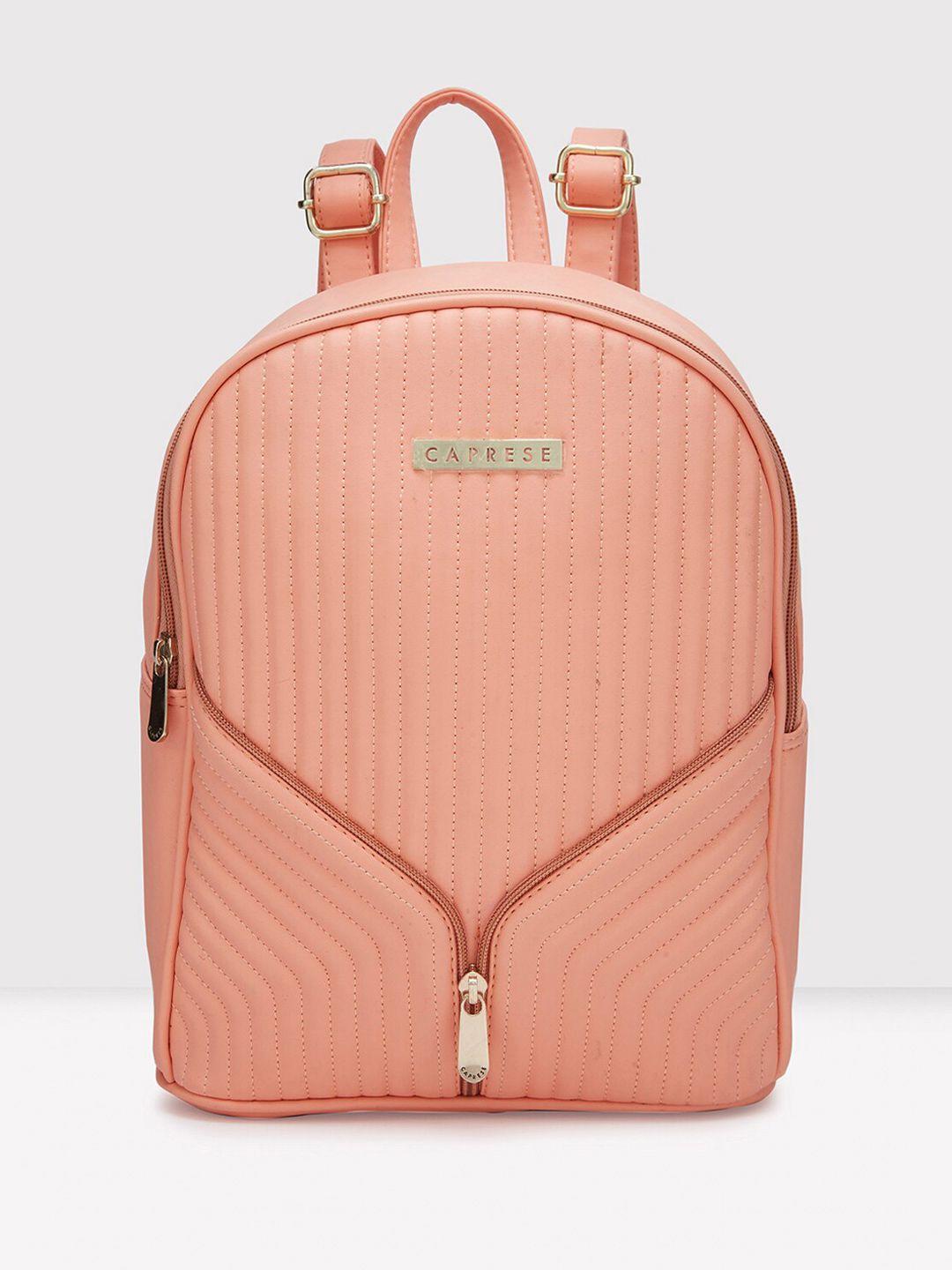 caprese women leather backpack