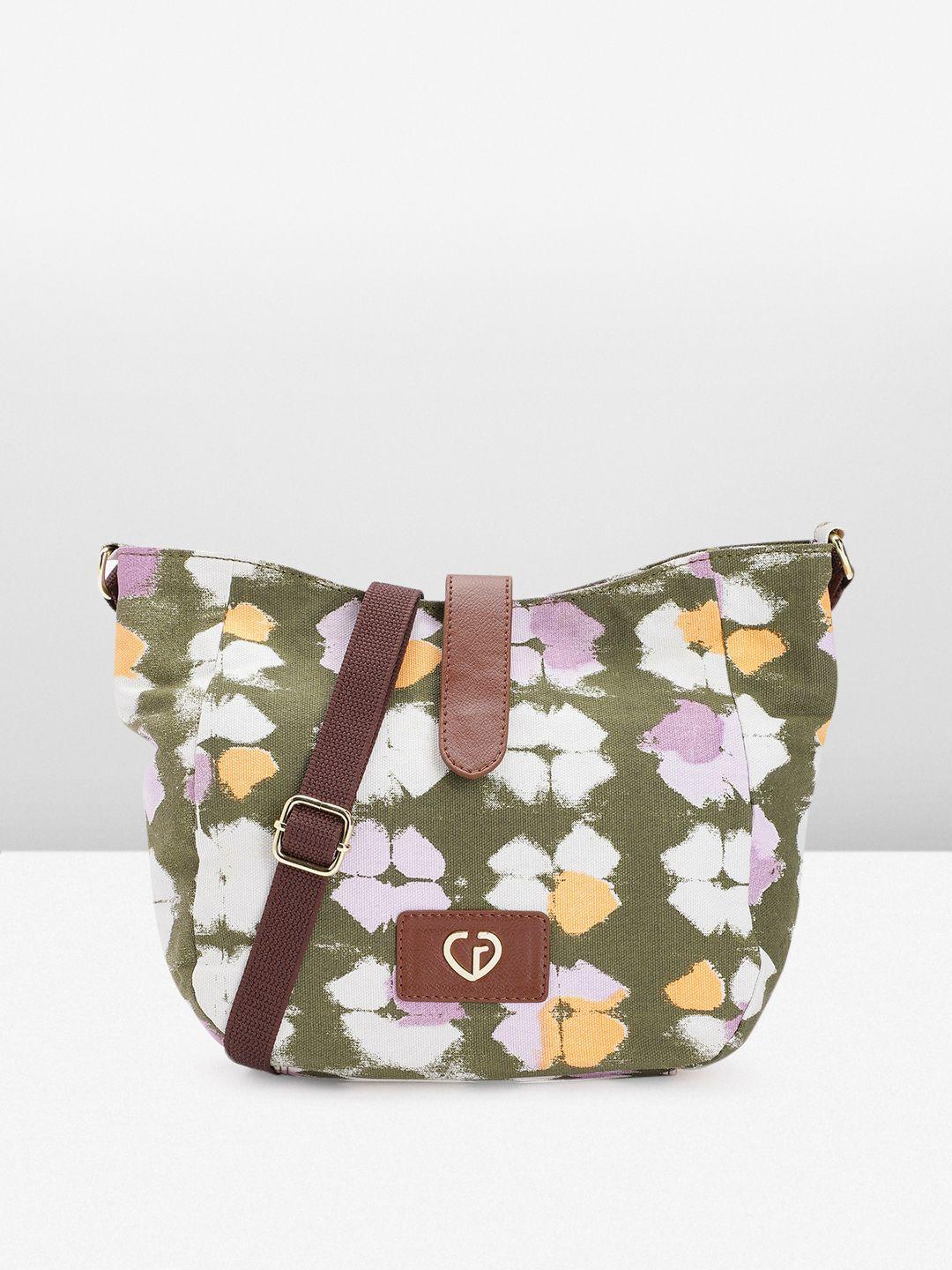 caprese women printed sling bag