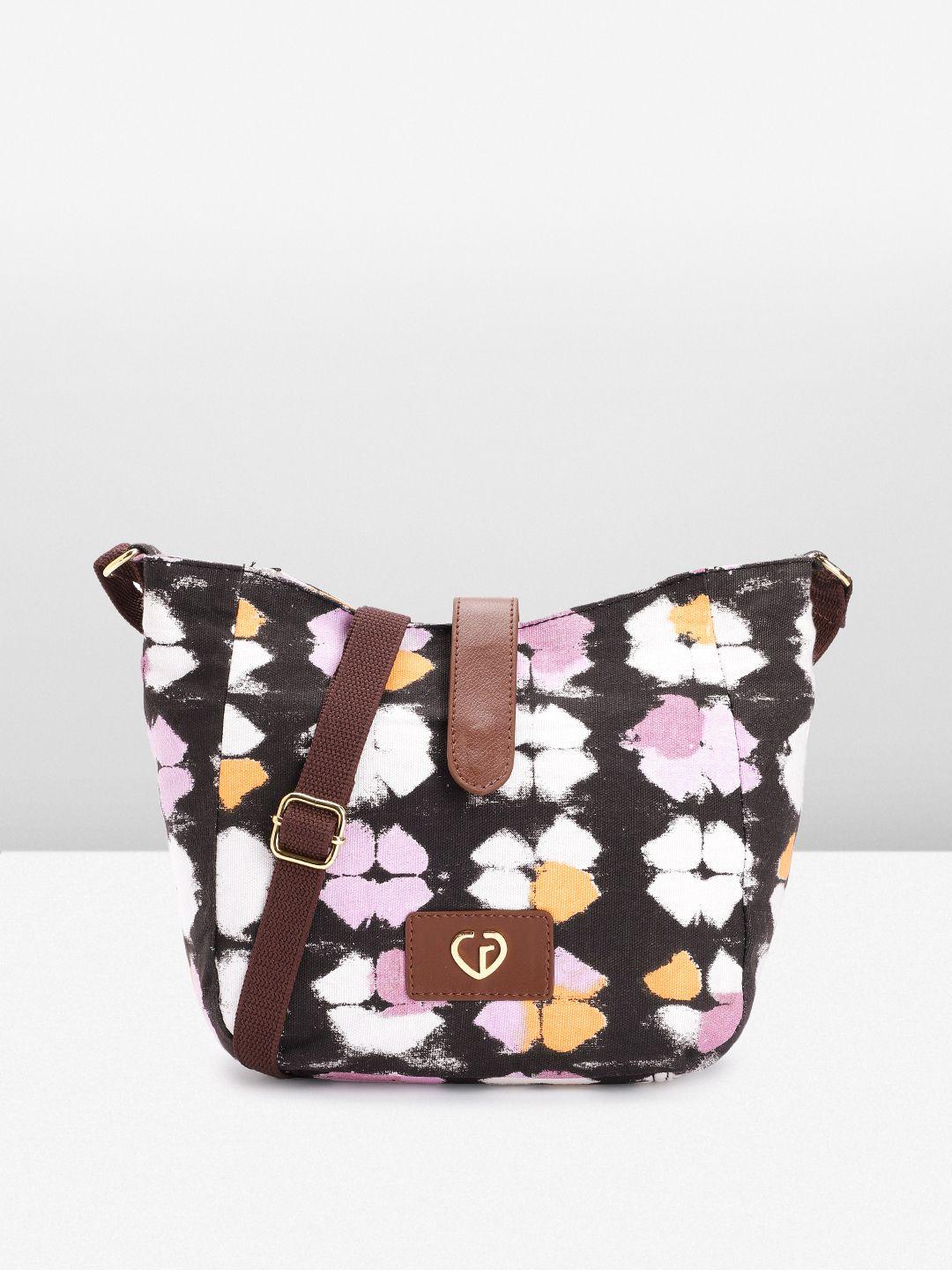 caprese women printed sling bag