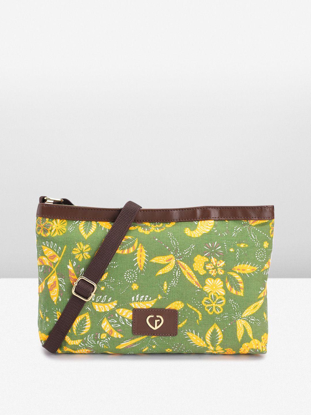 caprese women printed sling bag