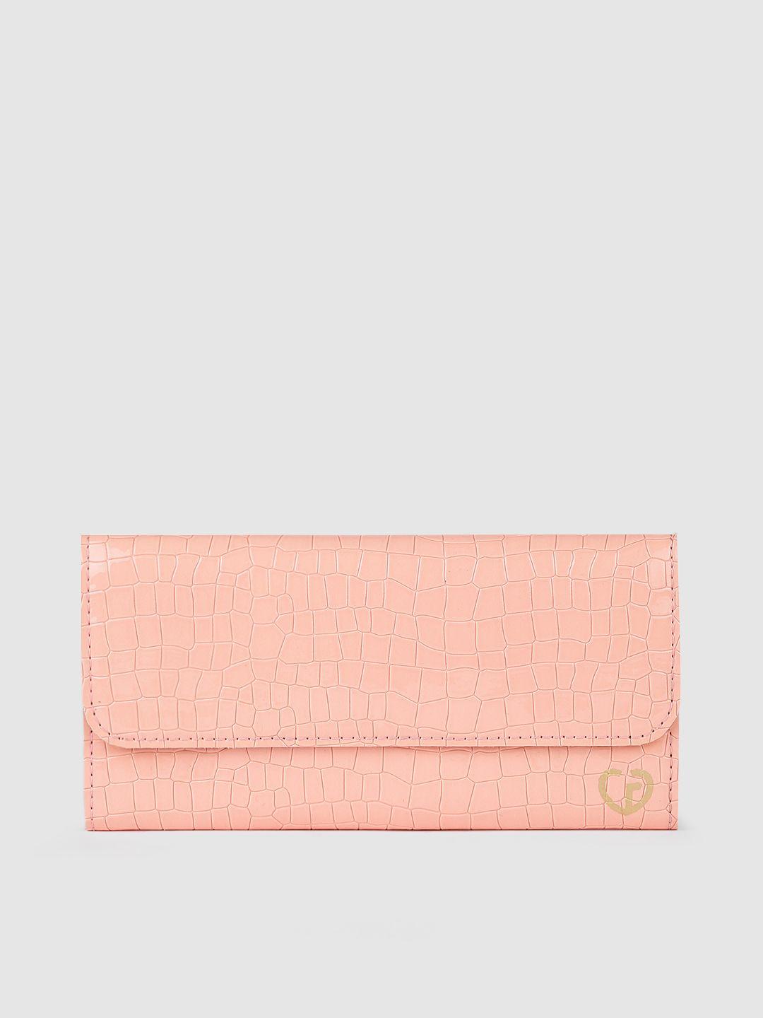 caprese women textured envelope wallet