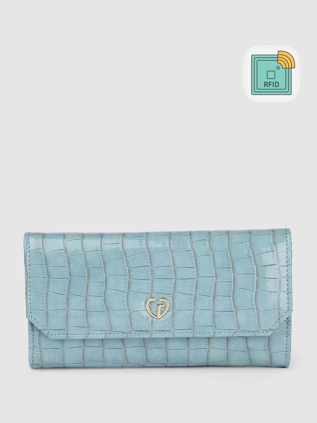 caprese women textured envelope wallet