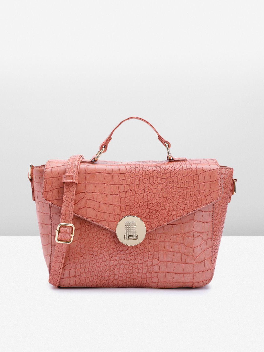 caprese women textured satchel