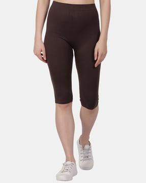 capris with elasticated waist