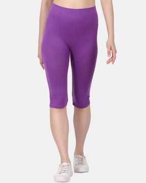 capris with elasticated waist