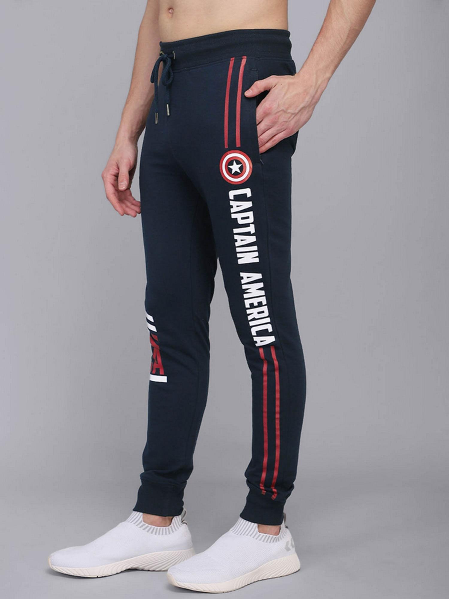 captain america featured joggers for men