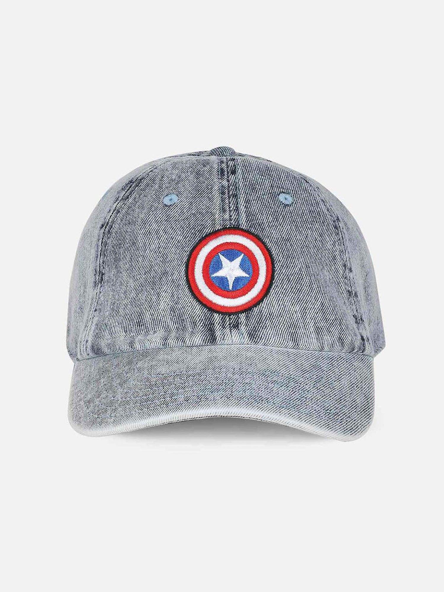 captain america featured blue caps for young men