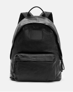 carabiner large backpack with adjustable straps and logo detailing
