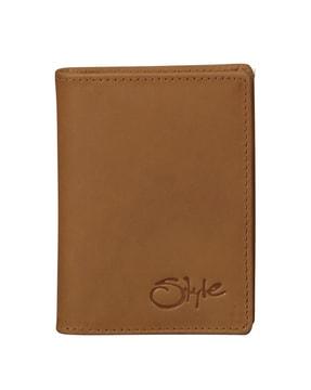 card holder with branding