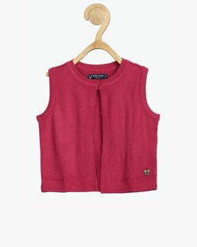 cardigan with single button