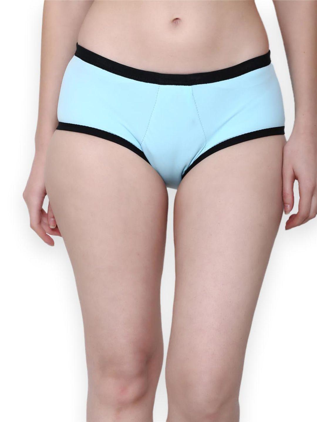 caredone cotton hipster briefs fcd-(womenperiodpanty-(skyblue)-xxs