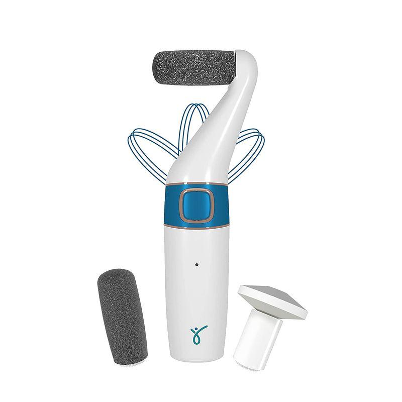 caresmith bloom rechargeable foot file & nail buffer