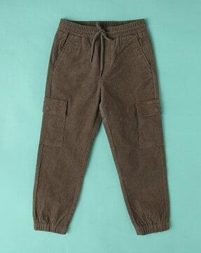 cargo joggers with drawstring