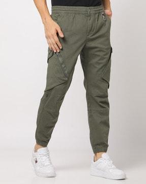 cargo joggers with elasticated waist