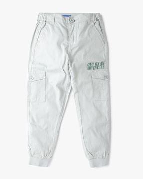 cargo joggers with placement print