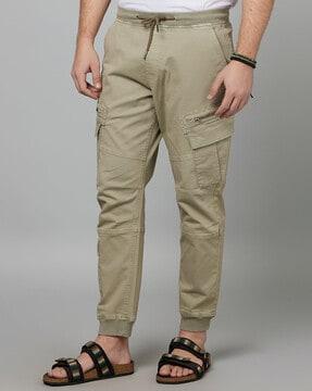 cargo pants with drawstring