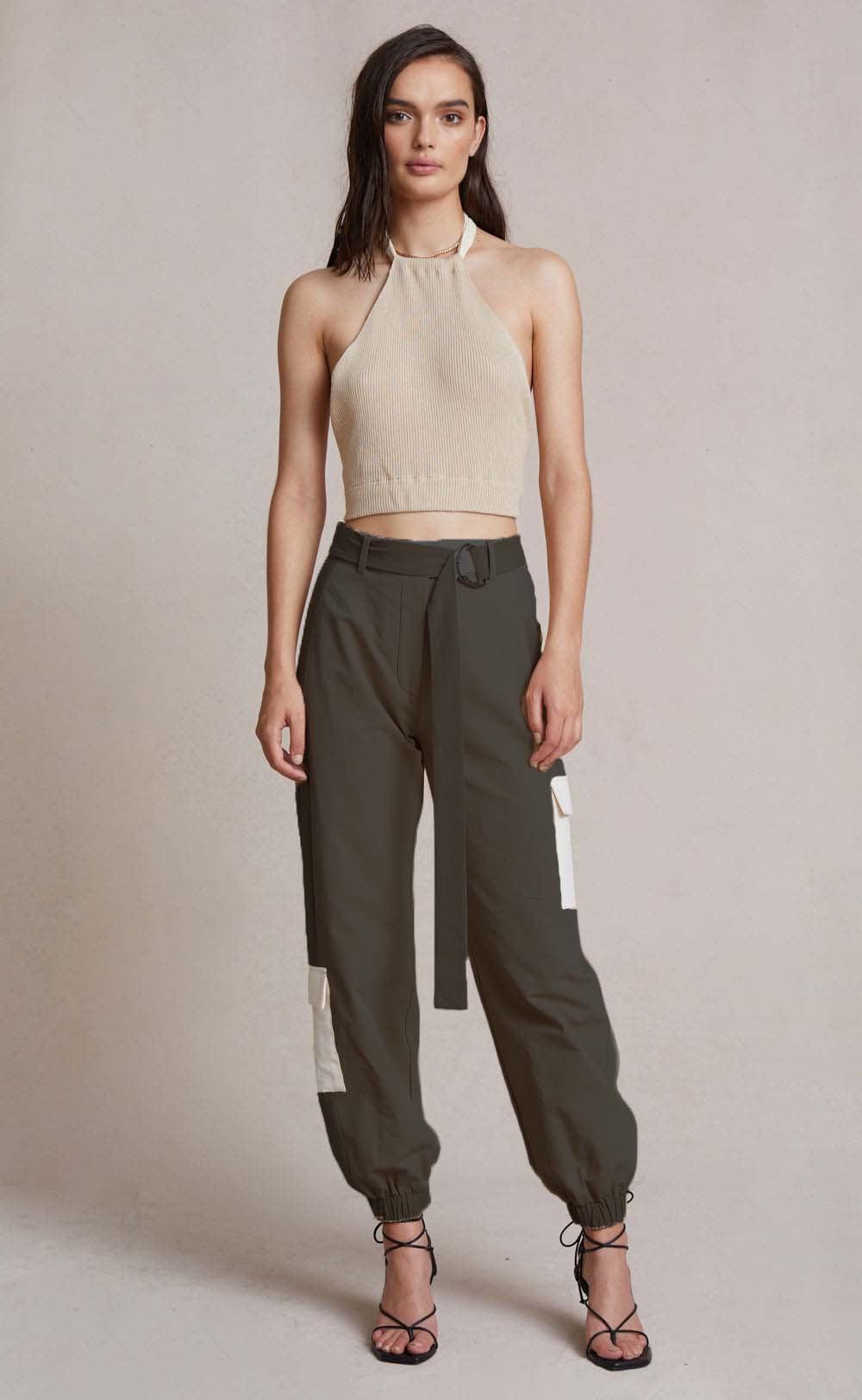 cargo block color pant