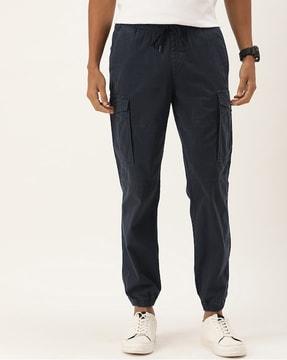 cargo jogger pants with multiple pockets