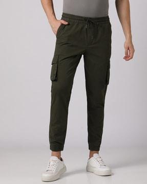 cargo joggers with elasticated waistband