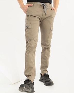 cargo pants with drawstring wasit