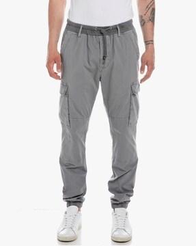 cargo pants with elasticated waist