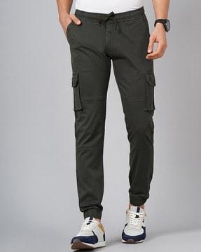 cargo pants with flap pockets