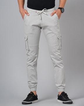 cargo pants with flap pockets