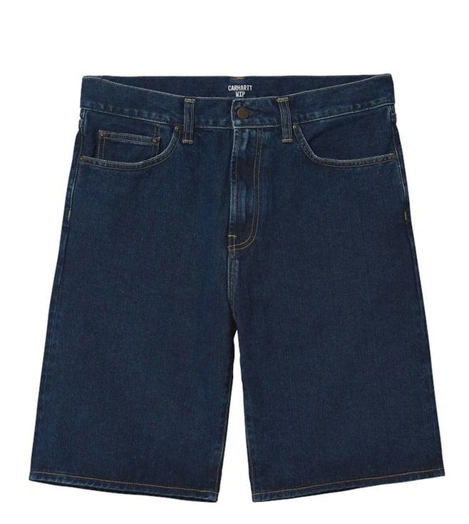 carhartt wip x capsul blue pontiac relaxed fit shorts